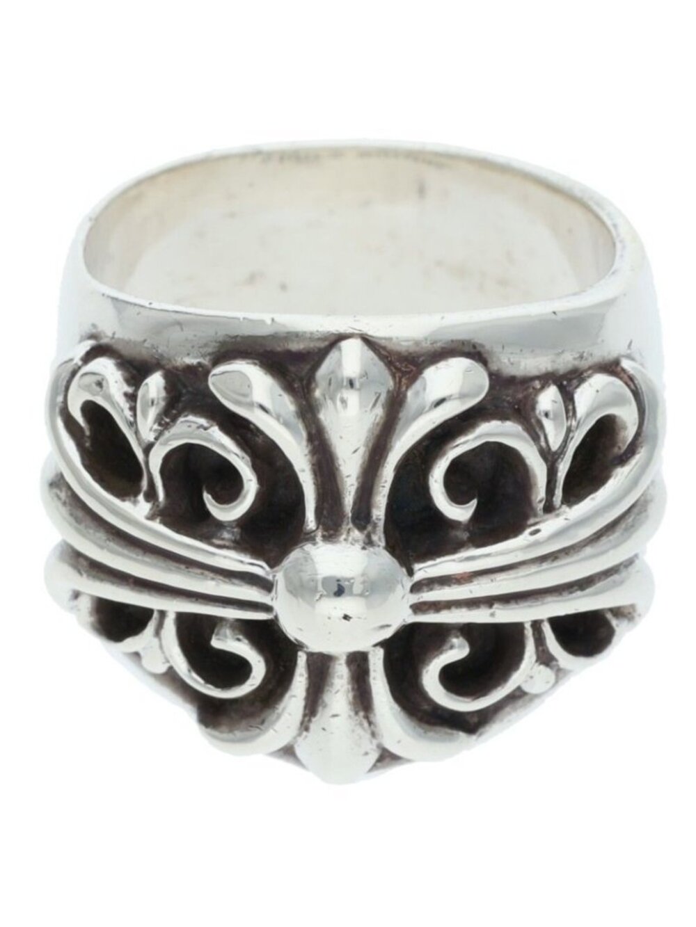 Chrome Hearts Keeper Silver Ring